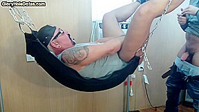Moustache mature amateur giving head
