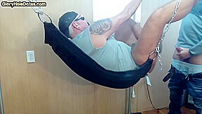Moustache mature amateur giving head