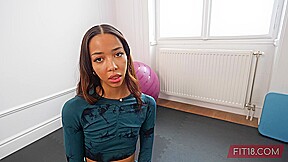 Multiracial Brazilian Russian Filipina Lia Lin Fucks Gym Owner To Pay Debts