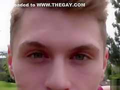 Muscle gay anal sex with creampie
