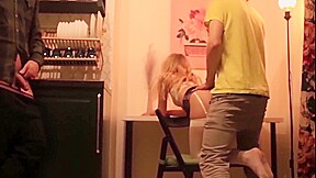 My Friend The Cuckold Shares A Girl At A College Party  Threesome After Party