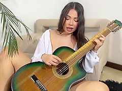 My Guitar Teacher Teaches Me To Play Another Delicious Instrument