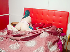 My Stepson Comes To Fuck, We Carefully, Stepdad Rests Next To Him On The Bed