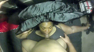 My girl's Step sister came through to suck me off after my girl just left