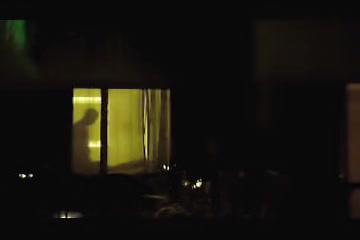 My neighbors are fucking and getting voeyured in window