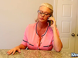 NOOKIES Big Boob Mega MILF Billie Jean Austin BIRTHDAY BANG
