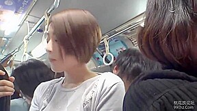 Nail The Japanese Slim Beauty In A Publ - High Defin