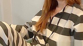 Nasty Little Ginger Whore Loves Riding Fat Juicy Pecker
