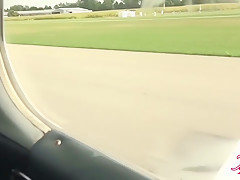Natalie Hot In Flugzeug - Beim Rundflug Mit