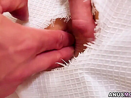 Natasha Sucked The Cock Behind The Shower Curtain