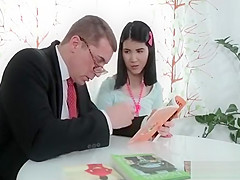 Natural was seduced and shagged by her elderly tea