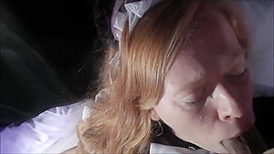 Naughty French Maid Kitty is Punished with Deep Throat & Fucking