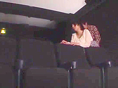 Naughty Japanese AV model enjoys public sex