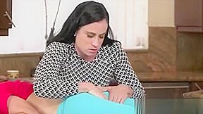 Naughty teen 18+ Akira Licks Stepmums Pussy