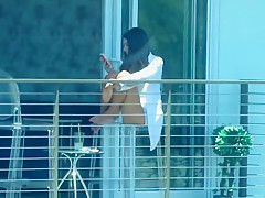 Neighbor Girl Goes Legs Up!