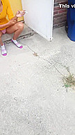 Neighbor Upskirt