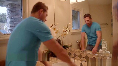 NextDoorBuddies - Roman Todd Psyches Himself Up To Make His Move