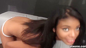 Nia Nacci is being a very bad girl, with a married man from her neighborhood