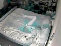 Night time caught my mum masturbating