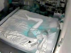 Night time caught my mum masturbating