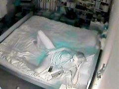 Night time caught my mum masturbating