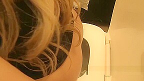 Nikki Ferrari toilet farts