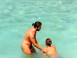Nude Beach - Hot Loving Couple