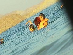 Nude beach images with sexy babes