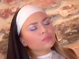 Nun gets fucked horny old priest