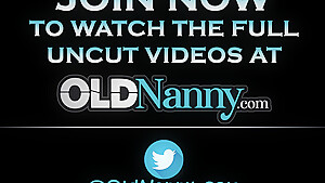 OLDNANNY Matures Performing Solos Using Items To Stimulate