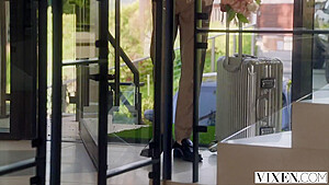 Octavia Red And Vince Carter In Trophy Wife Octavia Loves To Treat Rich Hubby Well
