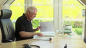 Old Doctor Prescribes Facial to Horny Babe
