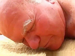 Old cock jerked on this outdoor interracial fucking