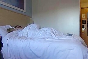 Old couple sex under the sheets