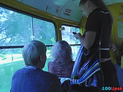 One of the cooles upskirts on bus