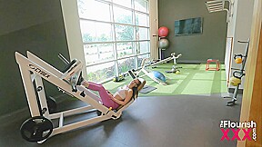 Ophelia Kaan gets picked up at Gym then fucked