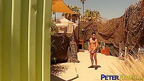 PETERFEVER Hung Skylar Starr Anal Fucks Damien Outdoor