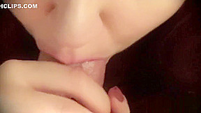 PLAYFUL STEP SISTER - Sucking My Cock Is Fun While Eating