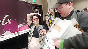 PORN MALLORY MANEATER with Jiggy Jaguar AEE 2019 Las Vegas NV