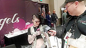 PORN MALLORY MANEATER with Jiggy Jaguar AEE 2019 Las Vegas NV