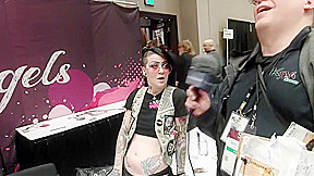 PORN MALLORY MANEATER with Jiggy Jaguar AEE 2019 Las Vegas NV