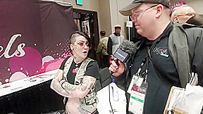 PORN MALLORY MANEATER with Jiggy Jaguar AEE 2019 Las Vegas NV