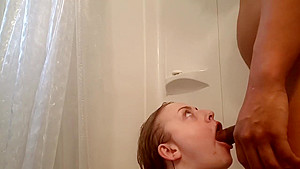 Pawg let me fuck in the shower