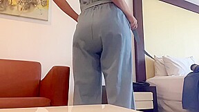 Peeing In Diaper And Playing With Lush Vibrator