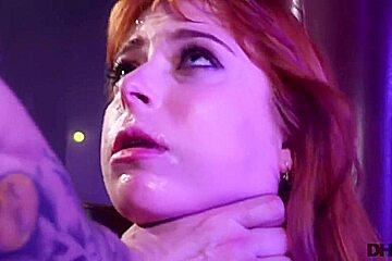 Penny Pax - Arousing Babe In Fishnet Bodystocking Getting Pounde