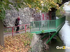 People peeing on the street failing compilation