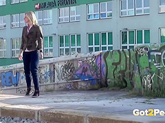 People peeing on the street failing compilation