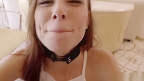Perfect Brunette Babe Gets Buttfucked