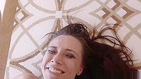 Perfect Brunette Babe Gets Buttfucked