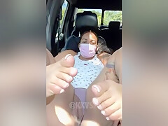Phat Cat In Car 